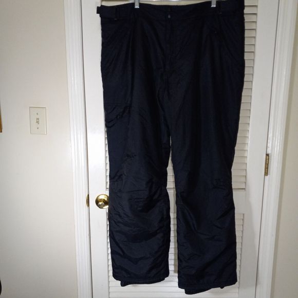 Rawik Black Insulated Pants Work Weatherproof Size 2XL Mens Ski Pants Adjustable - Picture 1 of 16